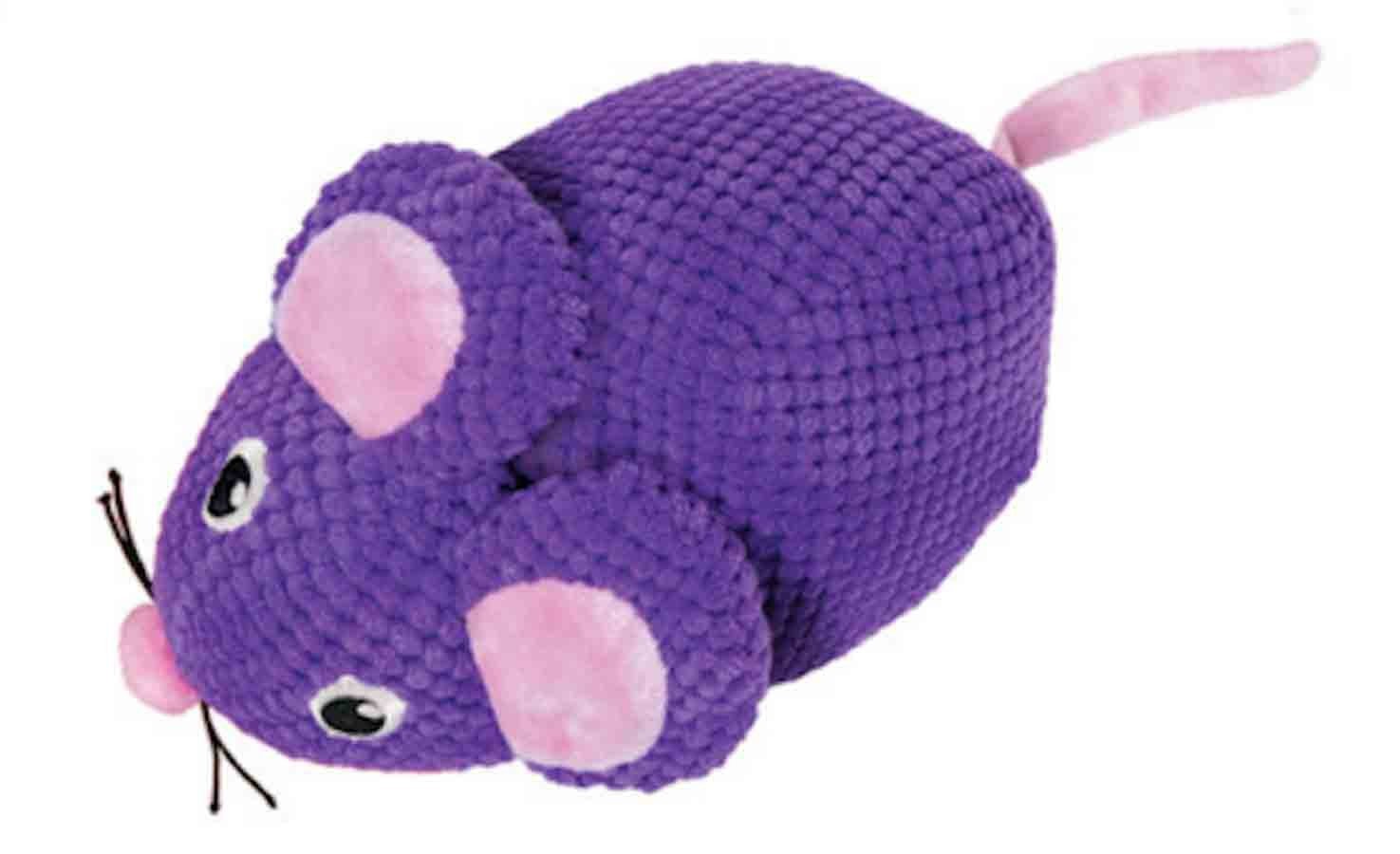 Souris en peluche pour chat